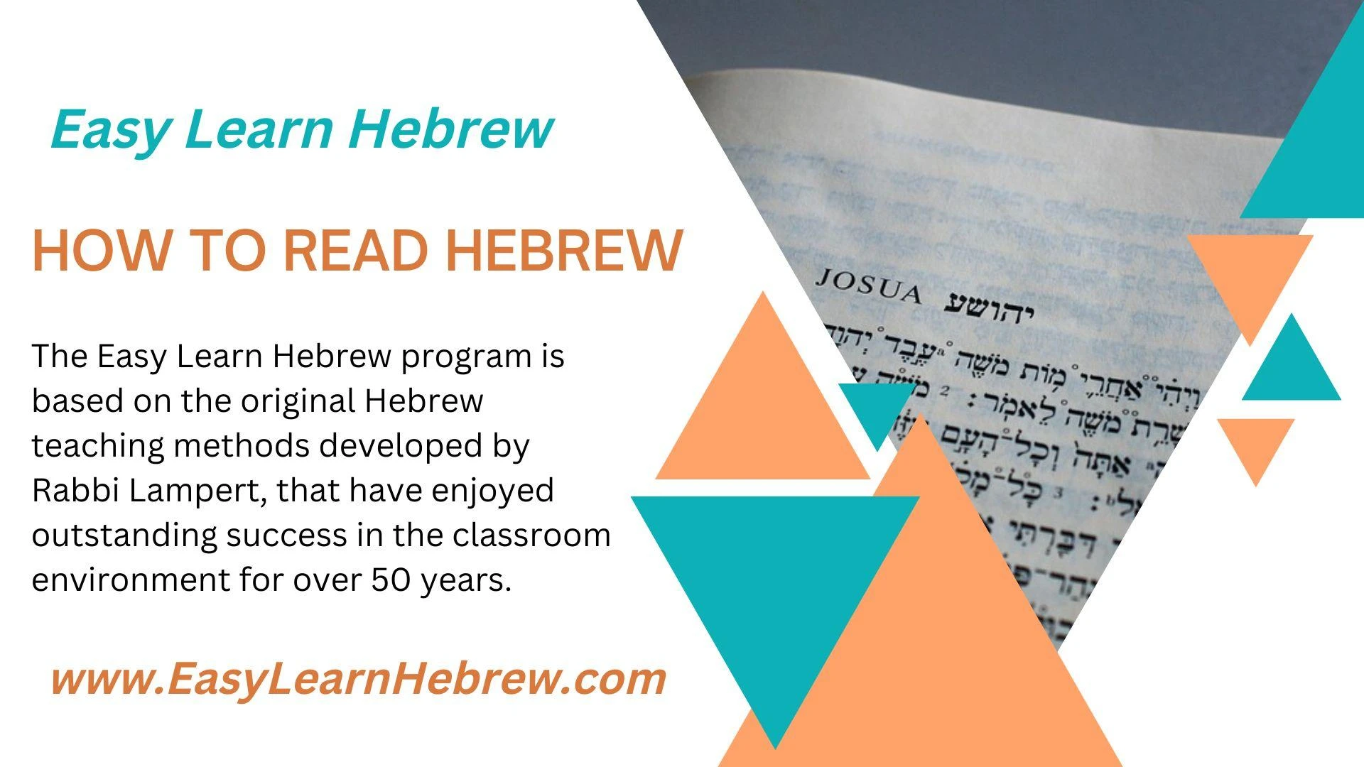 Easy Learn Hebrew – Learn Hebrew Pronunciation from the Best Teachers