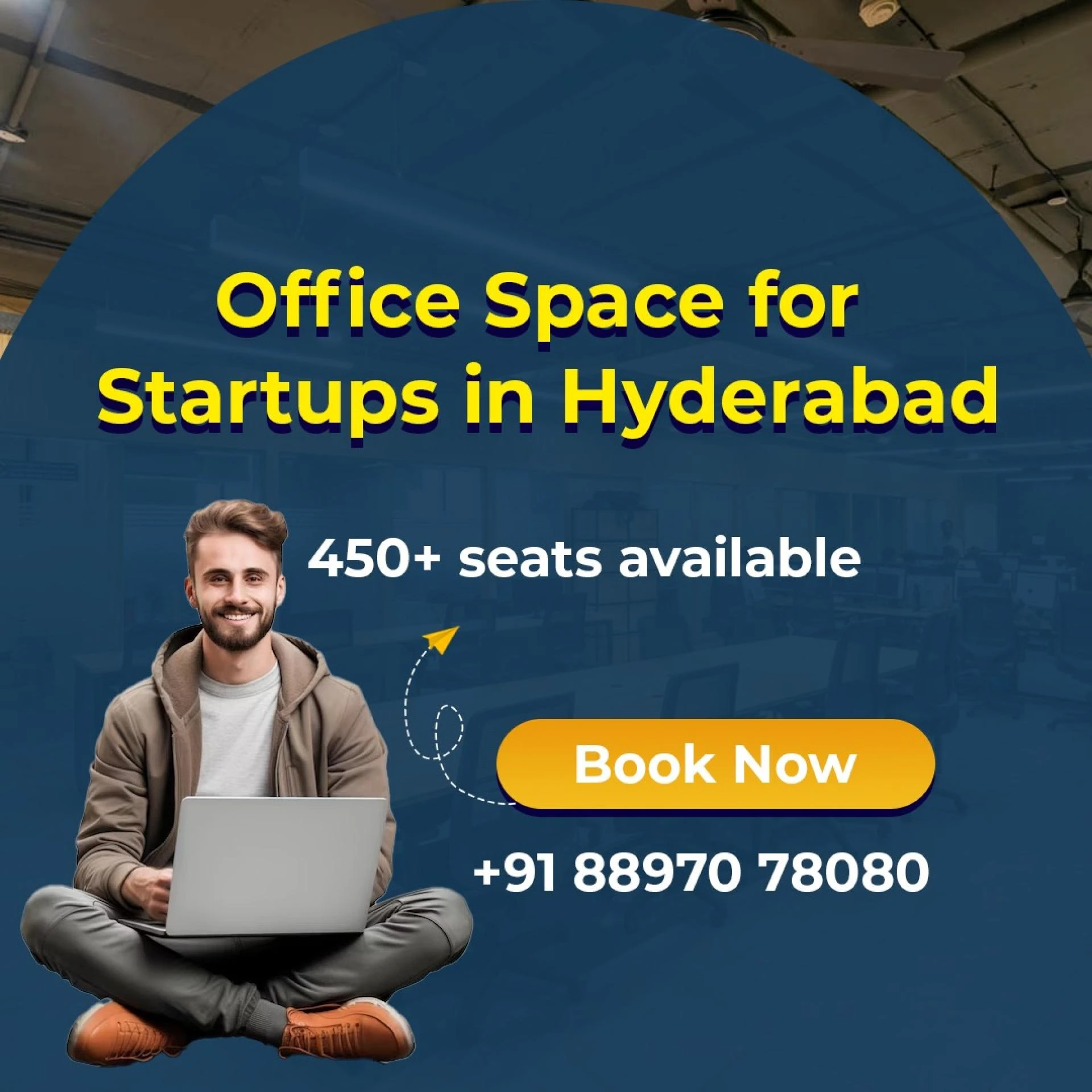Office Space for Startups in Hyderabad - Inspire Coworking Space