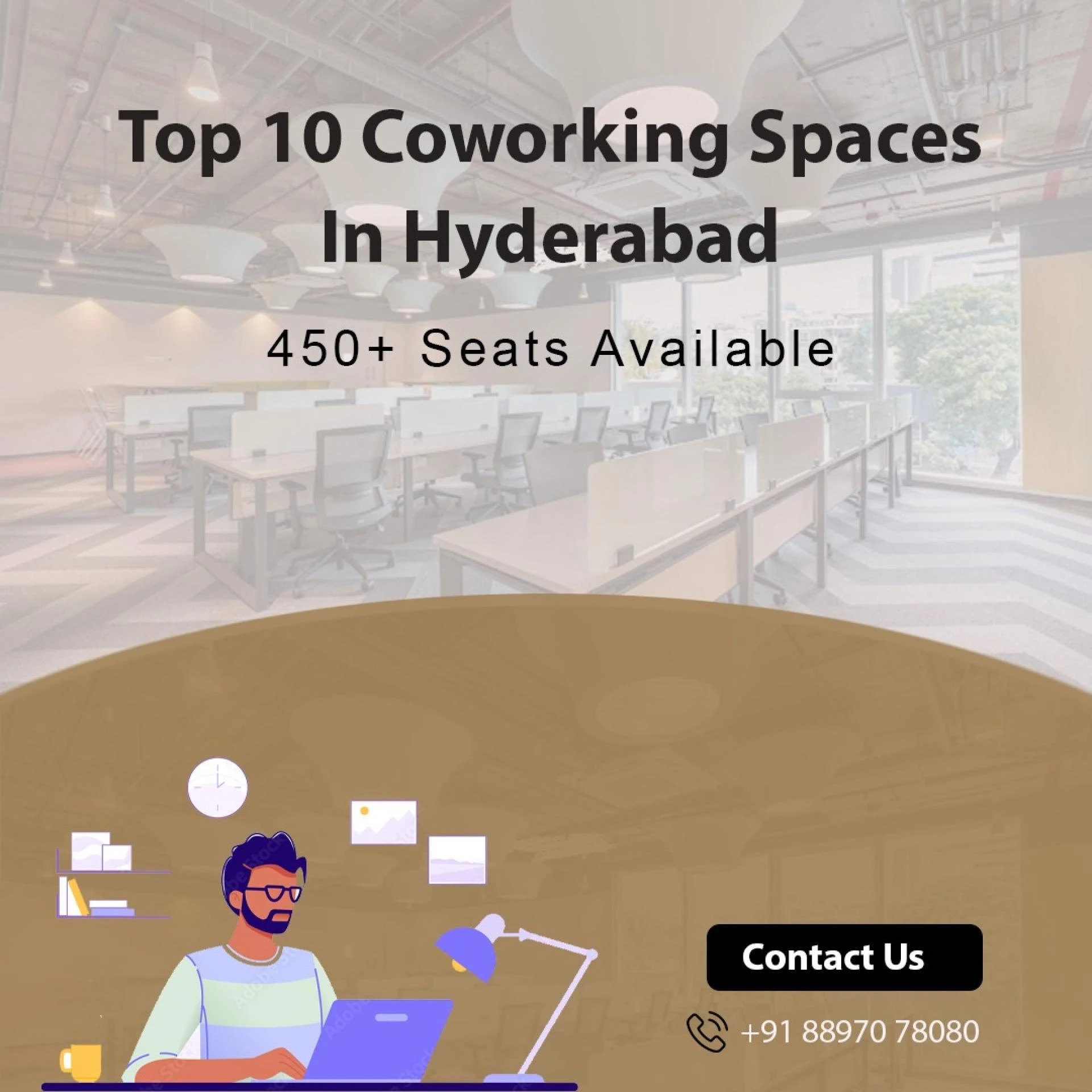 Top 10 Coworking Spaces in Hyderabad - Inspire Coworking Space