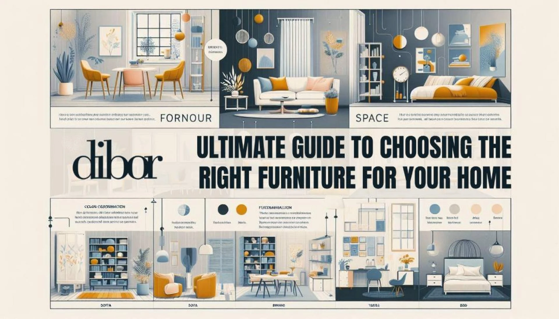 Ultimate Guide to Choosing the Right Furniture for Your Home