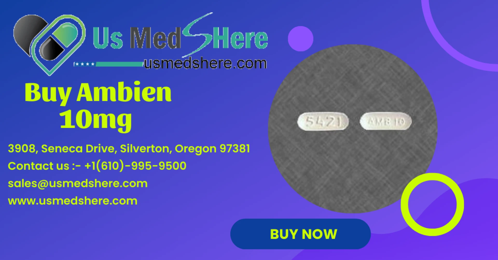 Buy Ambien 10-mg Online Delivery with Just One Click