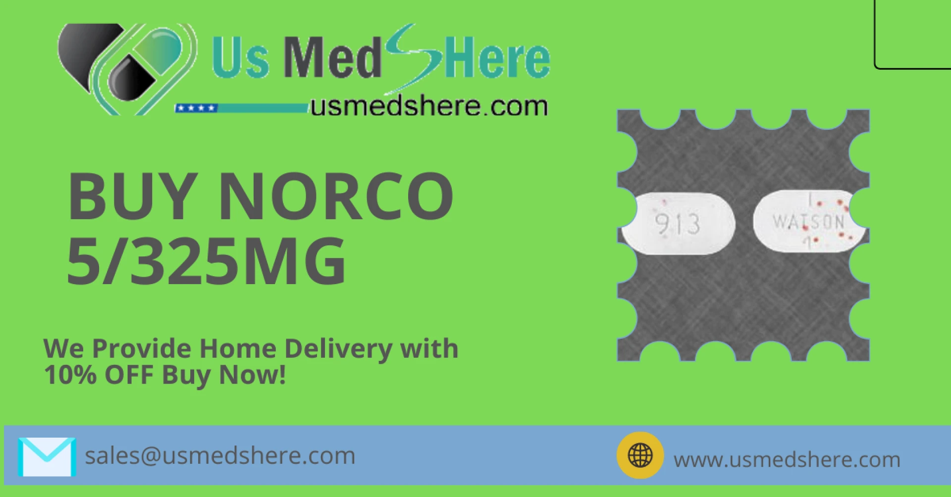 Norco 5/325mg at the 10% Off Buy Now