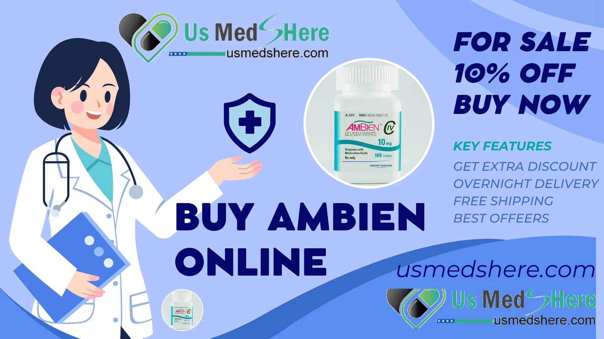 Buy Ambien Now With Free Doorstep Delivery