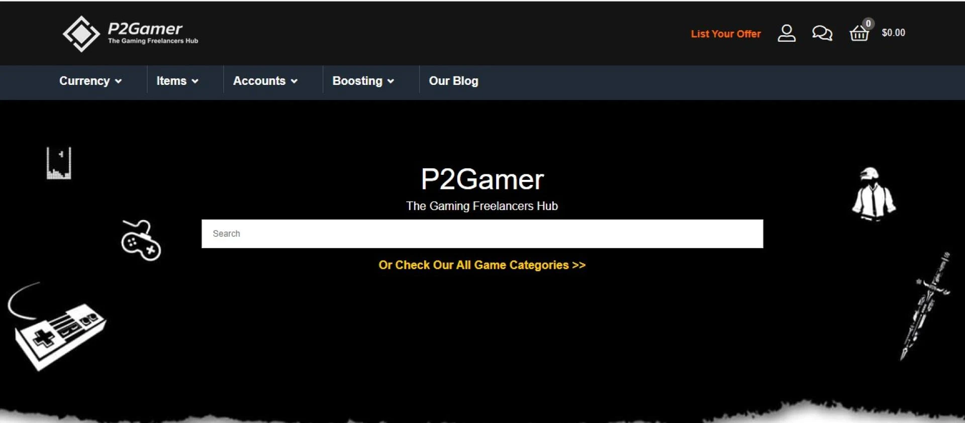 The best website to Buy, trade and sell game currency