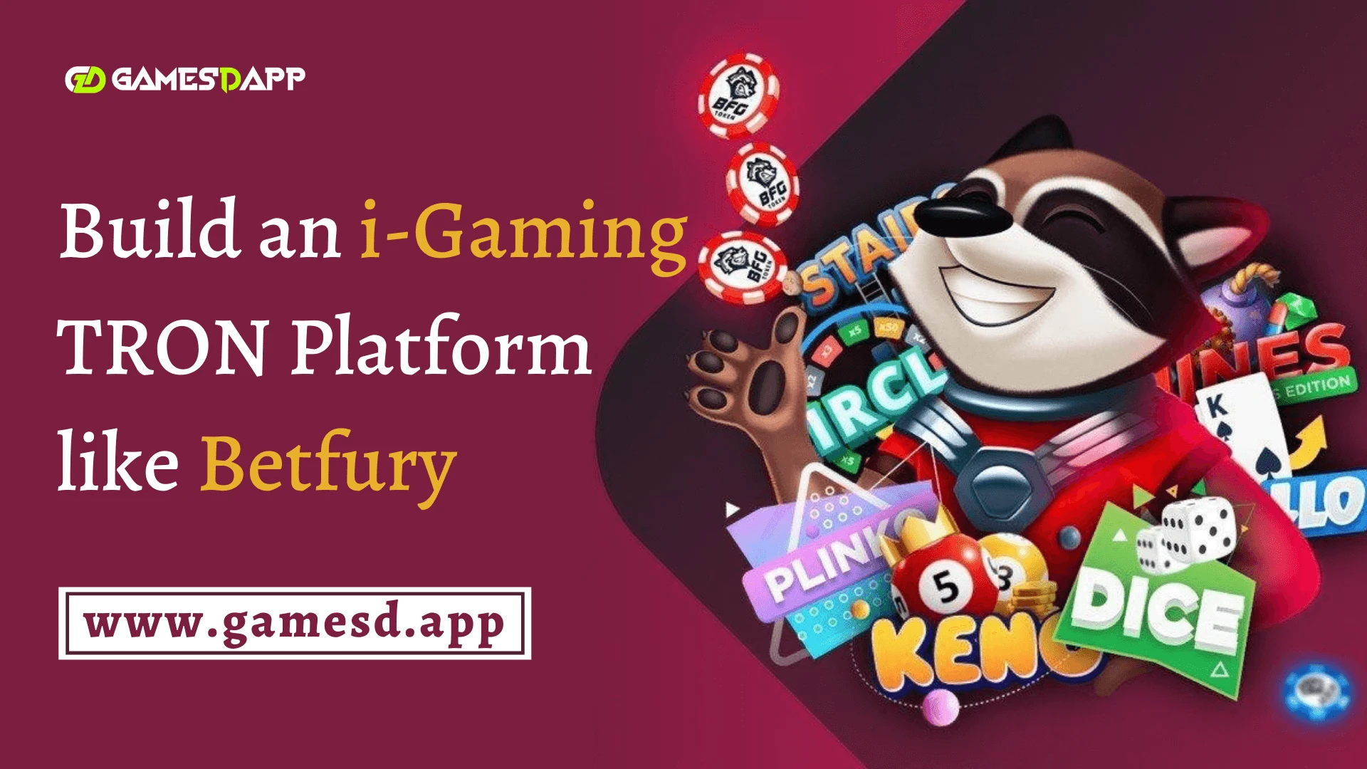 Build an i-Gaming TRON Platform like Betfury
