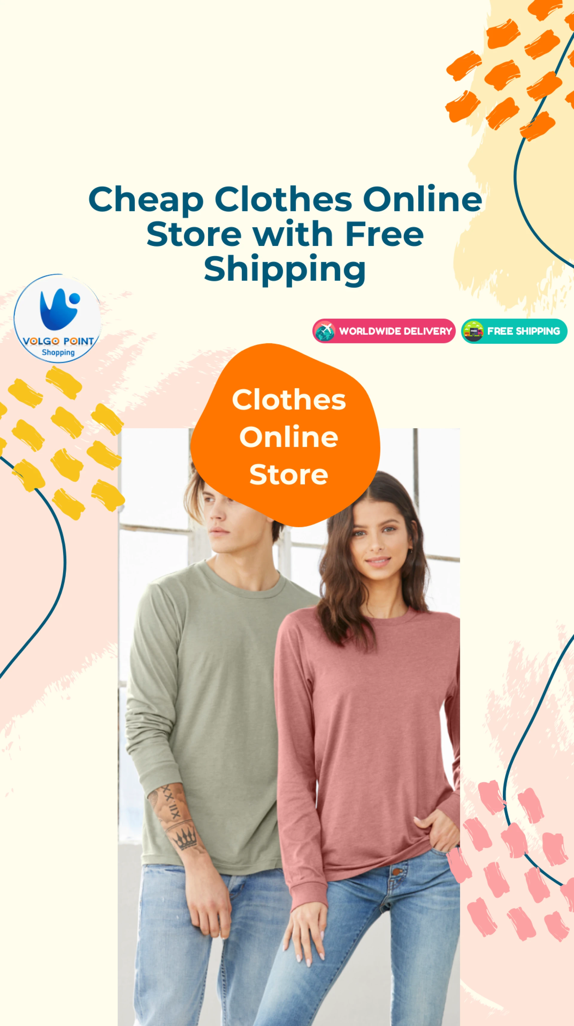 Cheap Clothes Online Store with Free Shipping