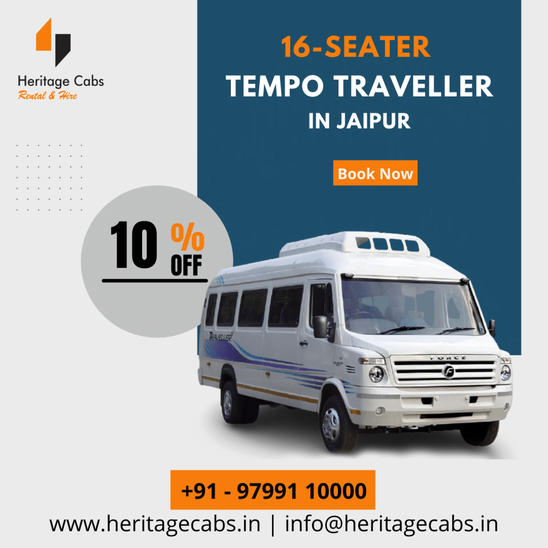 Tempo Traveller Hire Jaipur