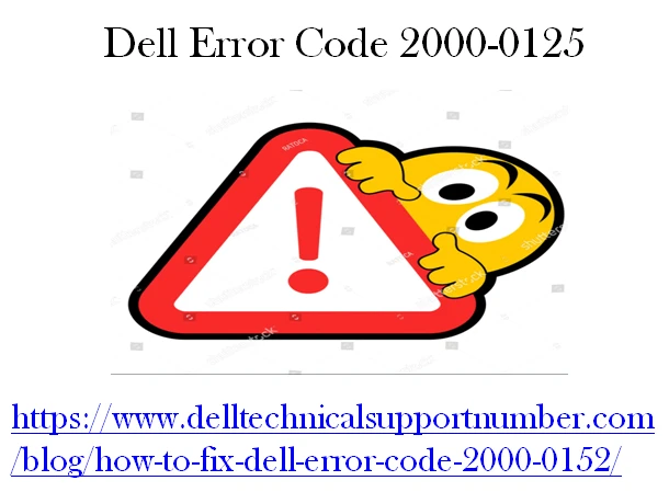 How To fix Dell Error Code 2000-0152?