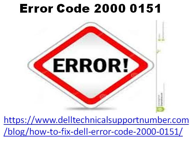 How To Fix Error Code 2000 0151?
