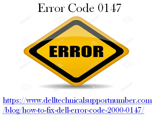 HOW TO FIX ERROR CODE 0147