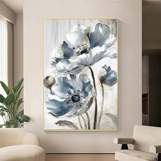 Blooming Beauties: Captivating Flower Wall Painting Ideas for Your Canvas Art