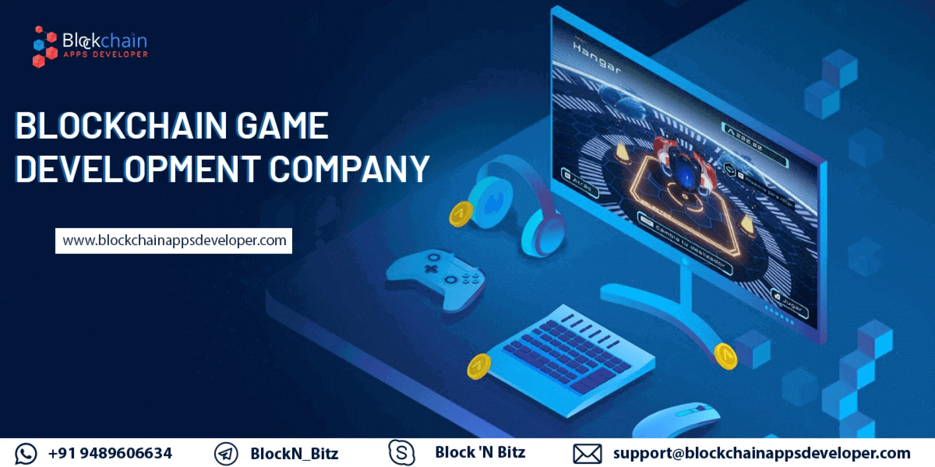 Blockchain Game Development Company | BlockchainAppsDeveloper