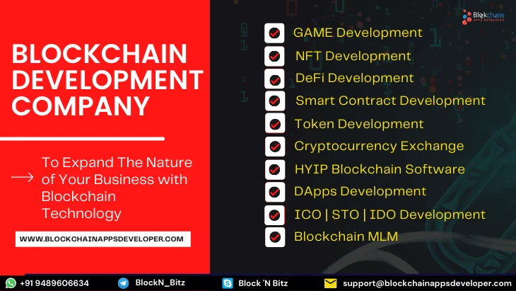 Blockchain| Smart Contract | MLM | NFT Games | Metaverse Solutions - BlockchainAppsDeveloper
