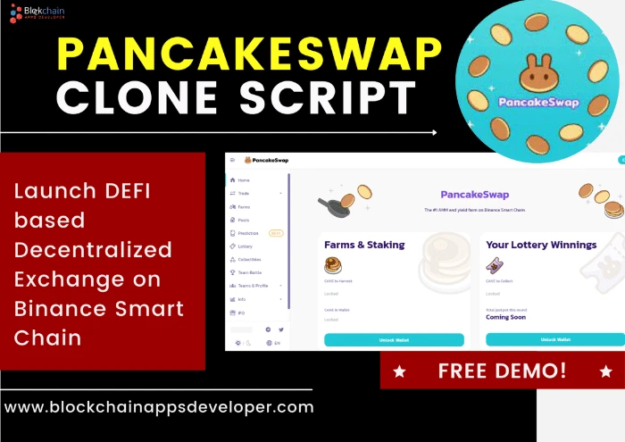Pancakeswap Clone Script - To Start Defi Based Decentralized Exchange like PancakeSwap
