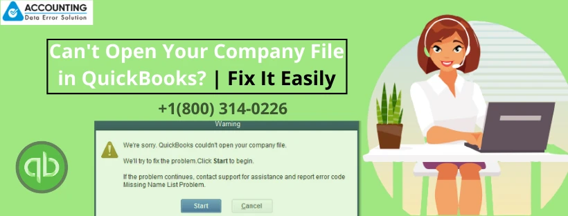 Unable to open your company file in QuickBooks?