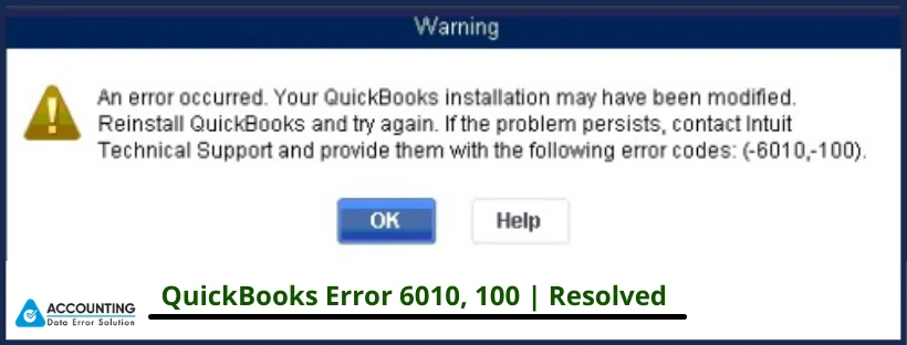 How to Handle QuickBooks Error 6010 100 With Ease