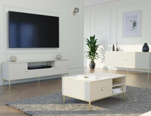 Where will a coffee table work best?