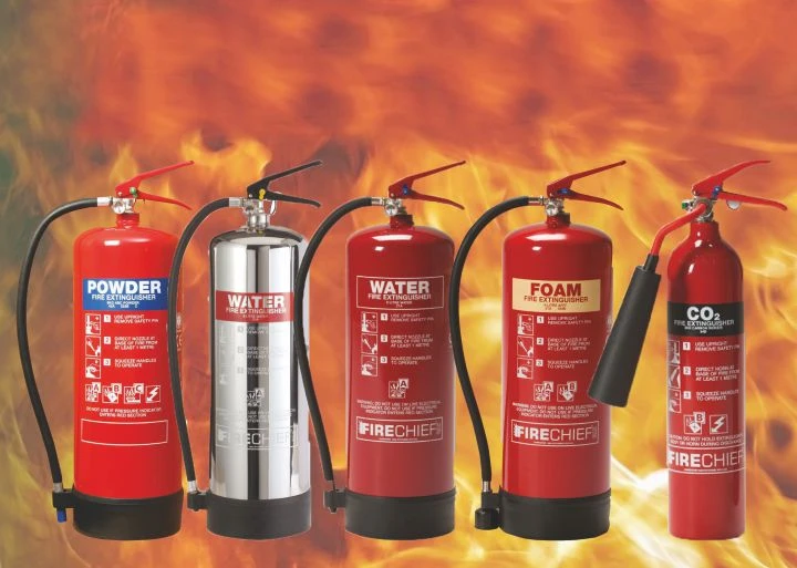 What are the 4 Types of Fire Extinguishers?