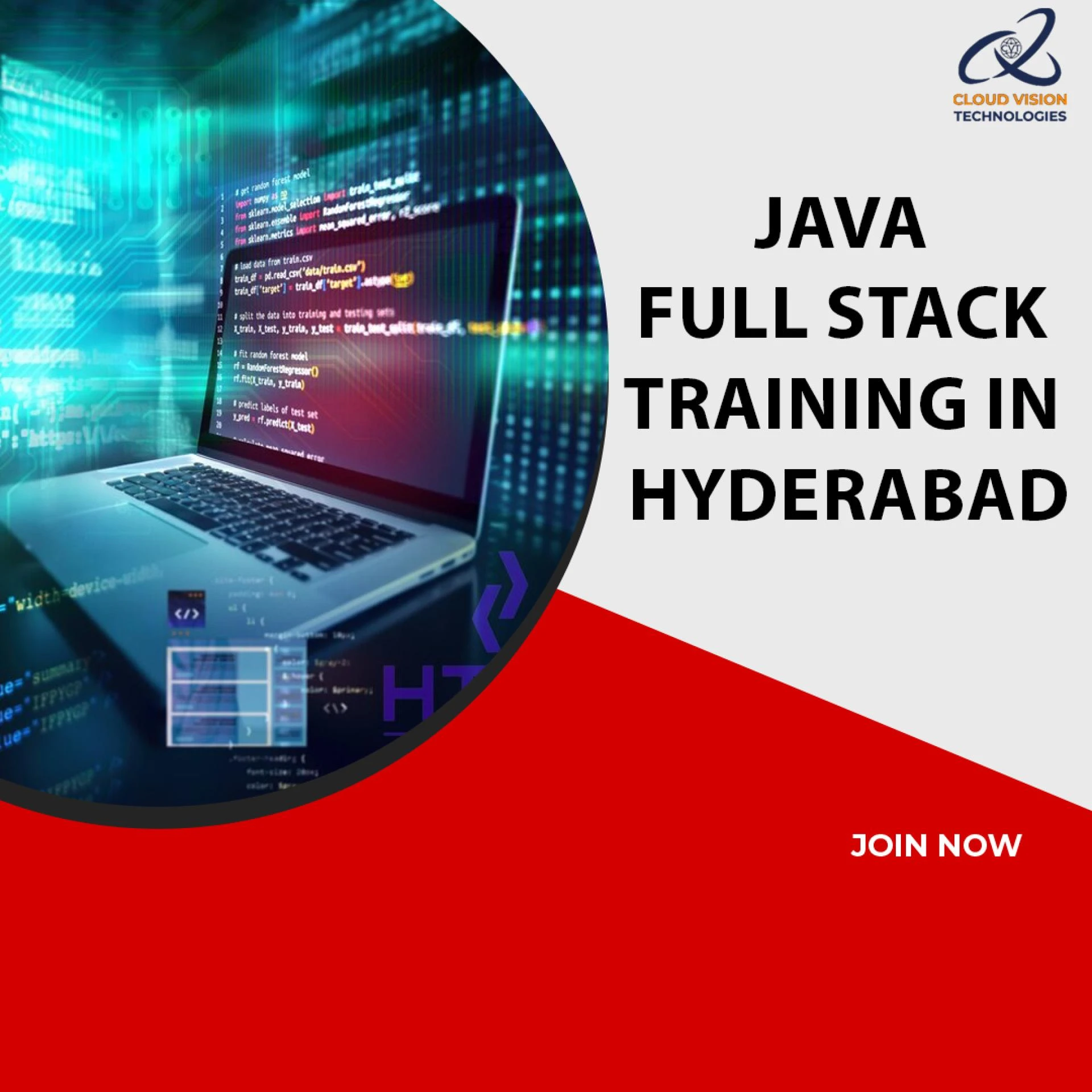 Java Full Stack Training in Hyderabad - Cloud Vision Technologies