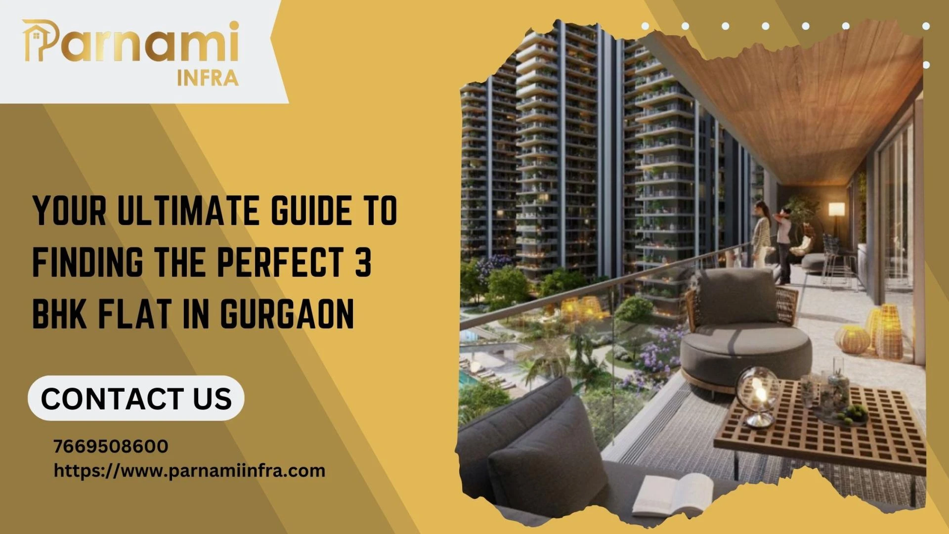 Your Ultimate Guide to Finding the Perfect 3 BHK Flat in Gurgaon