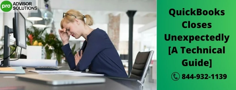 QuickBooks crashes unexpectedly! What to do next