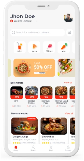 Food App Development