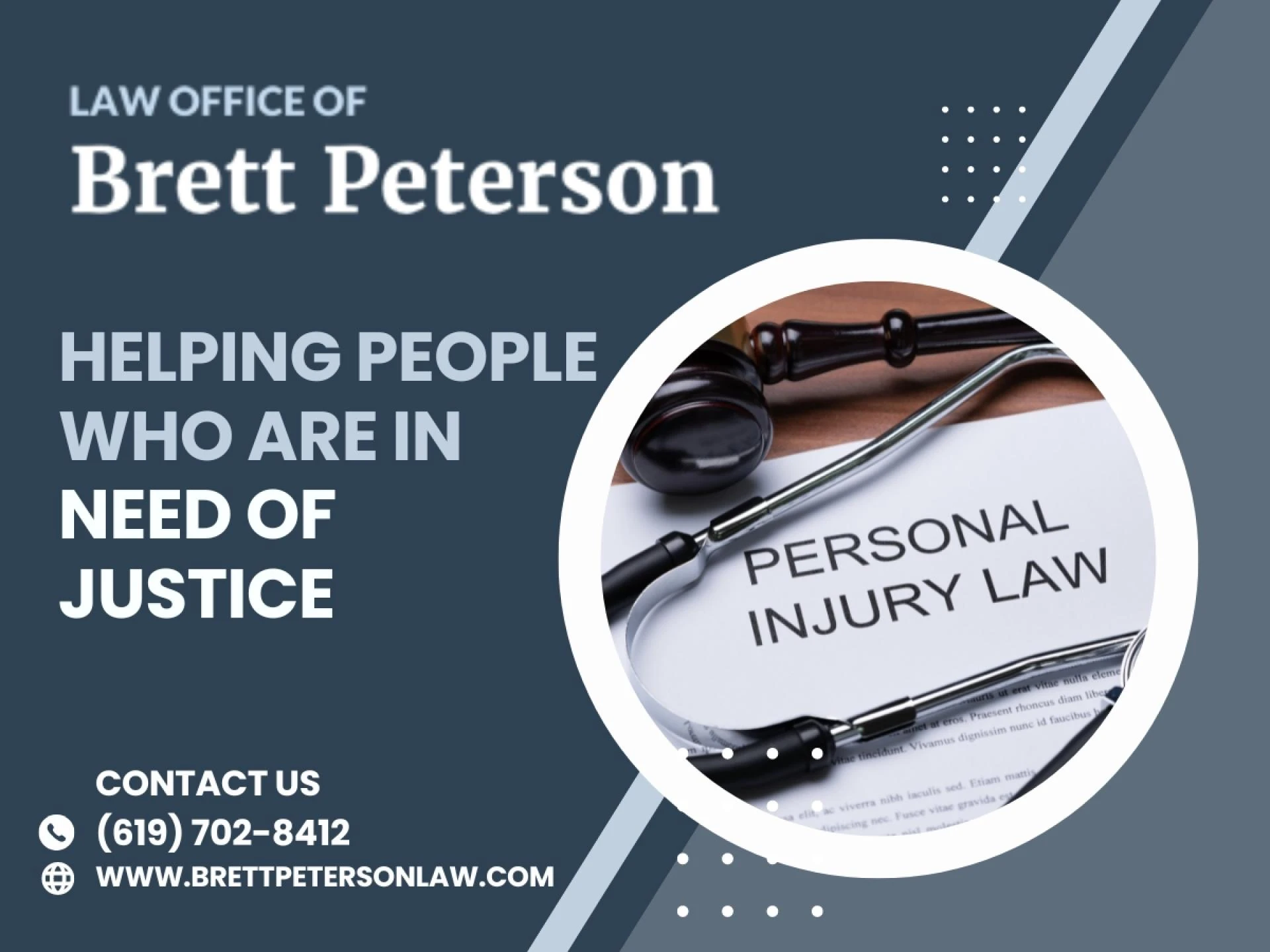 Fighting for Your Rights: Law Office of Brett Peterson