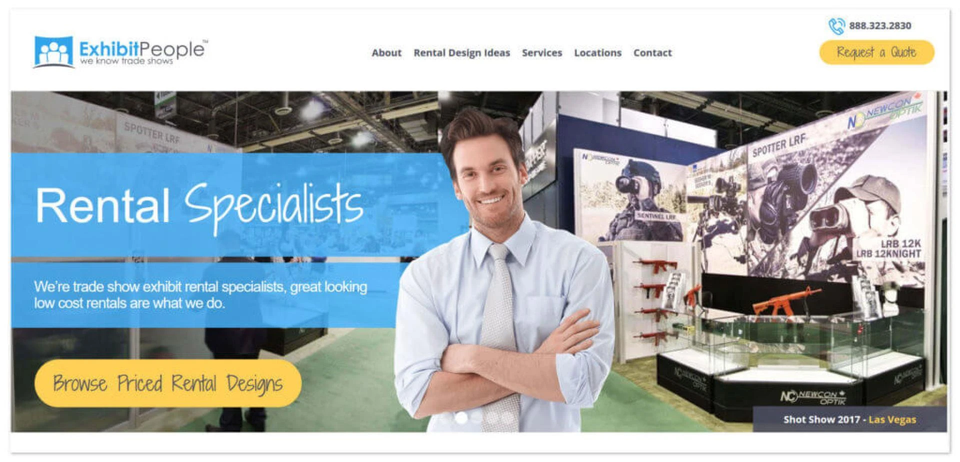 LED Video Wall Rental in Las Vegas | Exhibit People