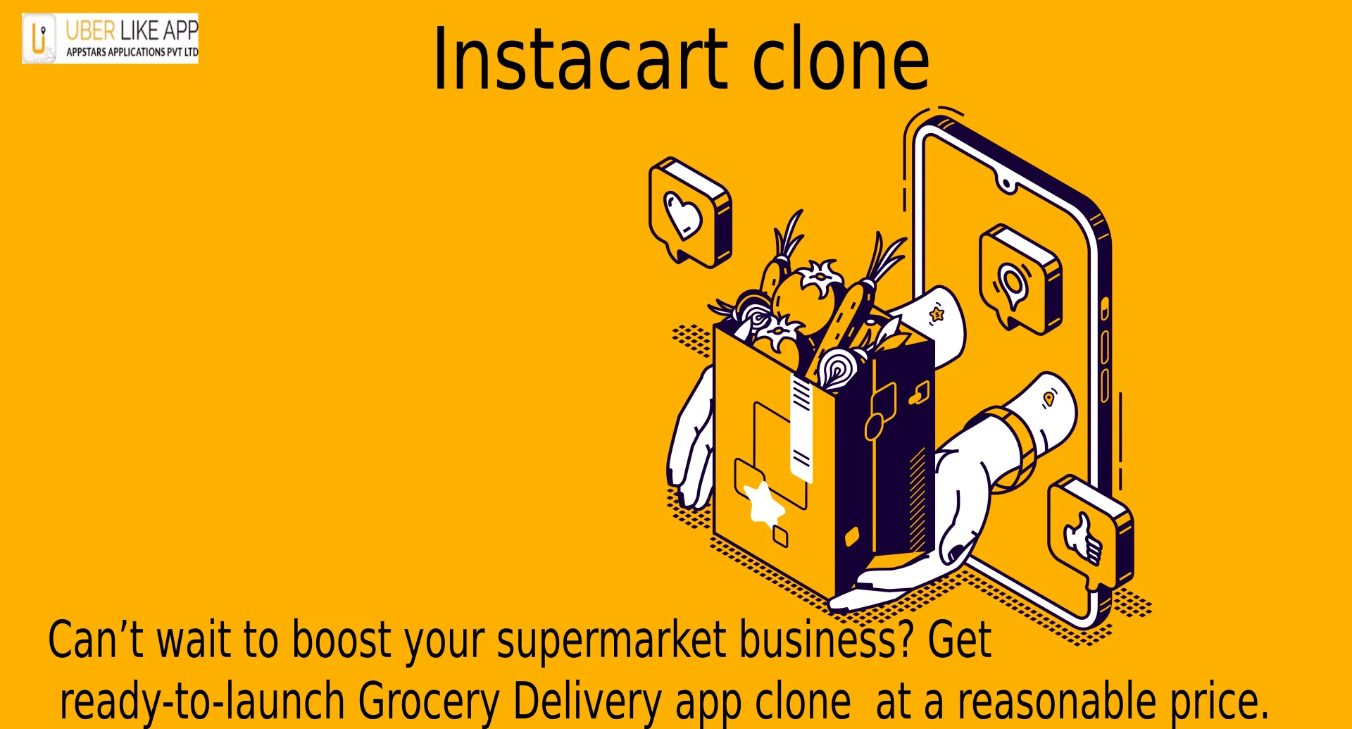 5 Major Benefits of an Instacart Clone app for your grocery business