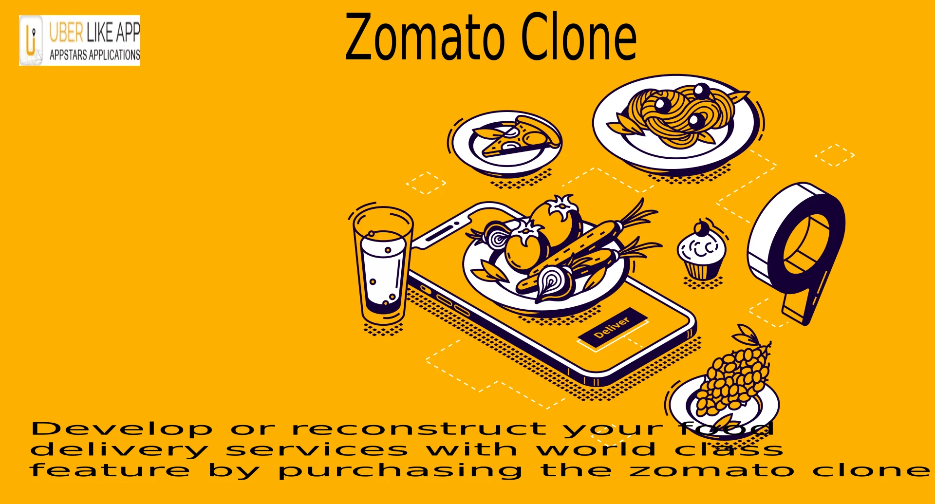 Enhance your food business with a captivating Zomato Clone app