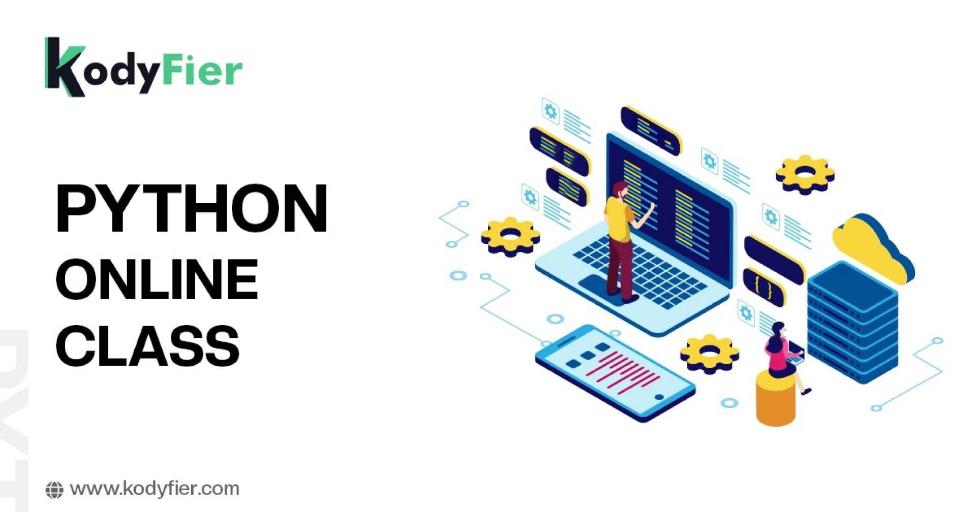 Online Classes Python: Master Programming with Kodyfier's Expert-Led Courses
