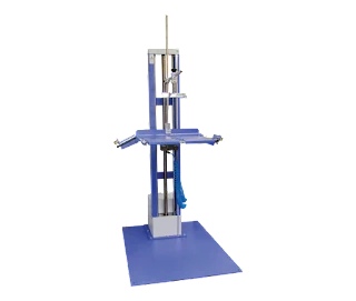 Test permanence of corrugated boxes with Presto drop tester