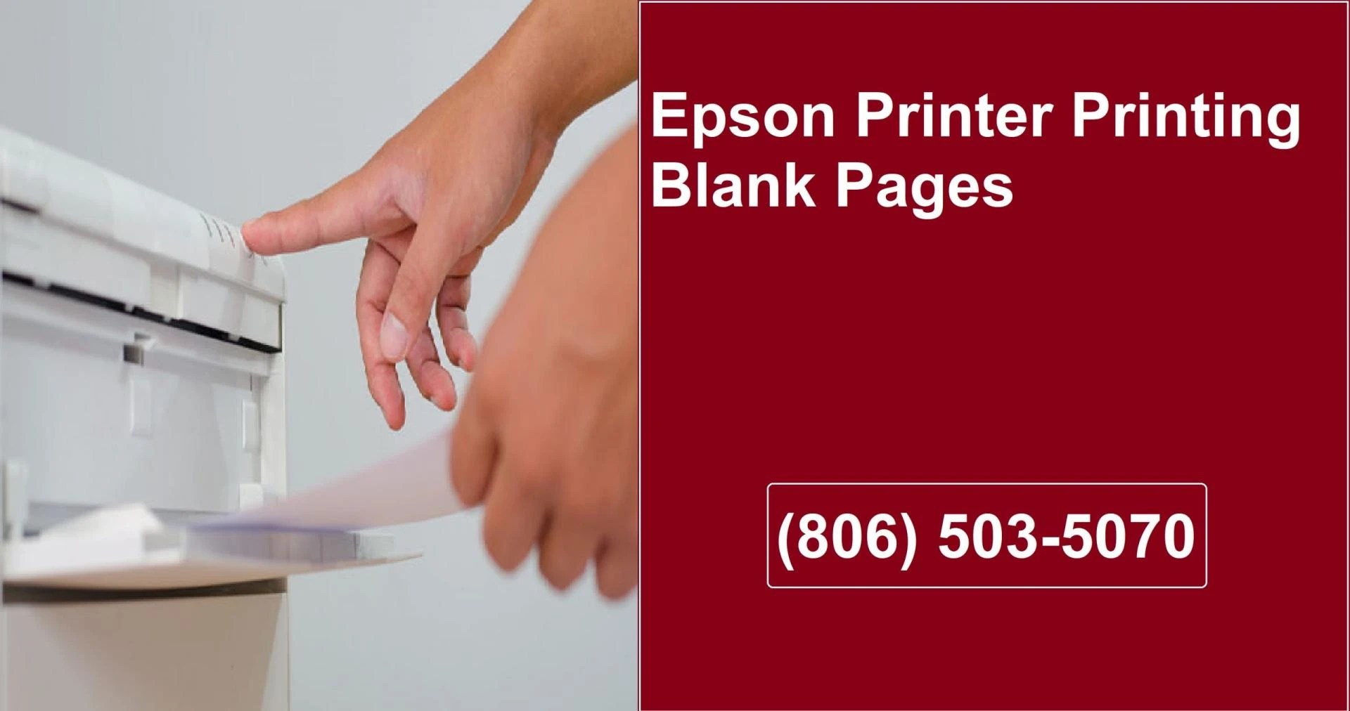 Why My Epson Printer Printing Blank Pages