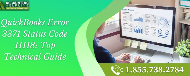 Fix QuickBooks Error 3371 Status Code 11118 with these easy methods