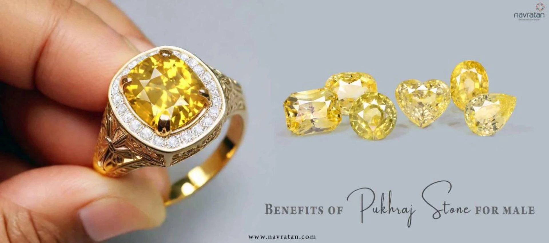 Benefits of Pukhraj Stone for Male