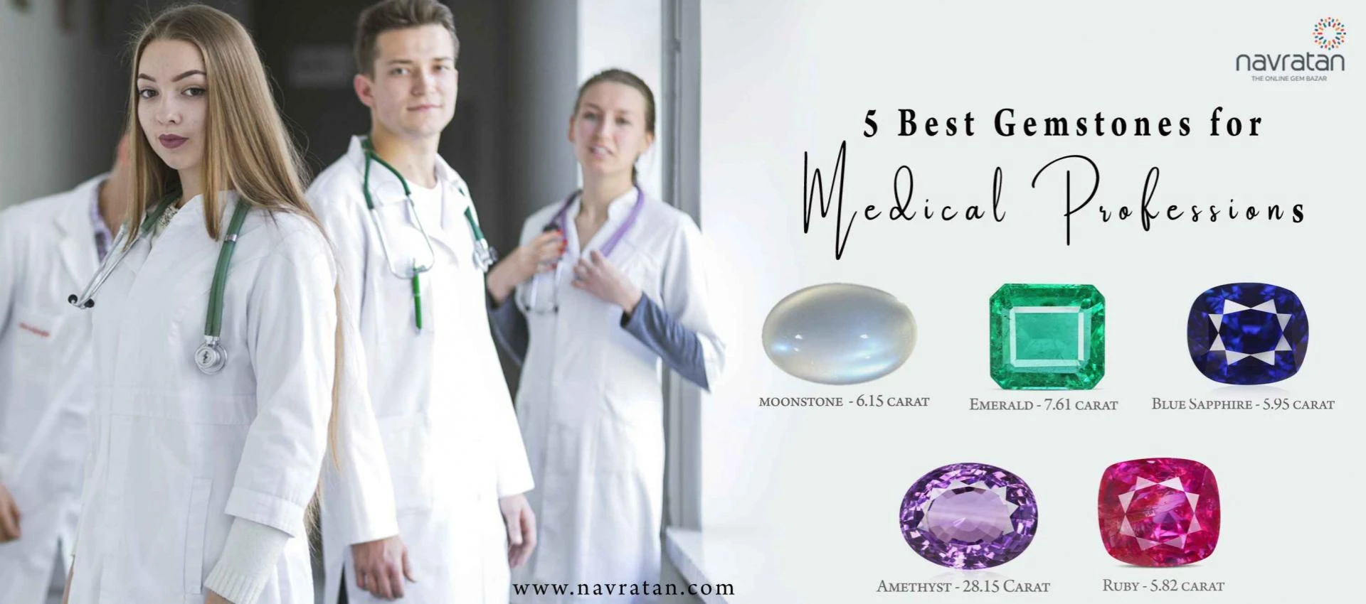 5 Best Gemstones For Medical Professions
