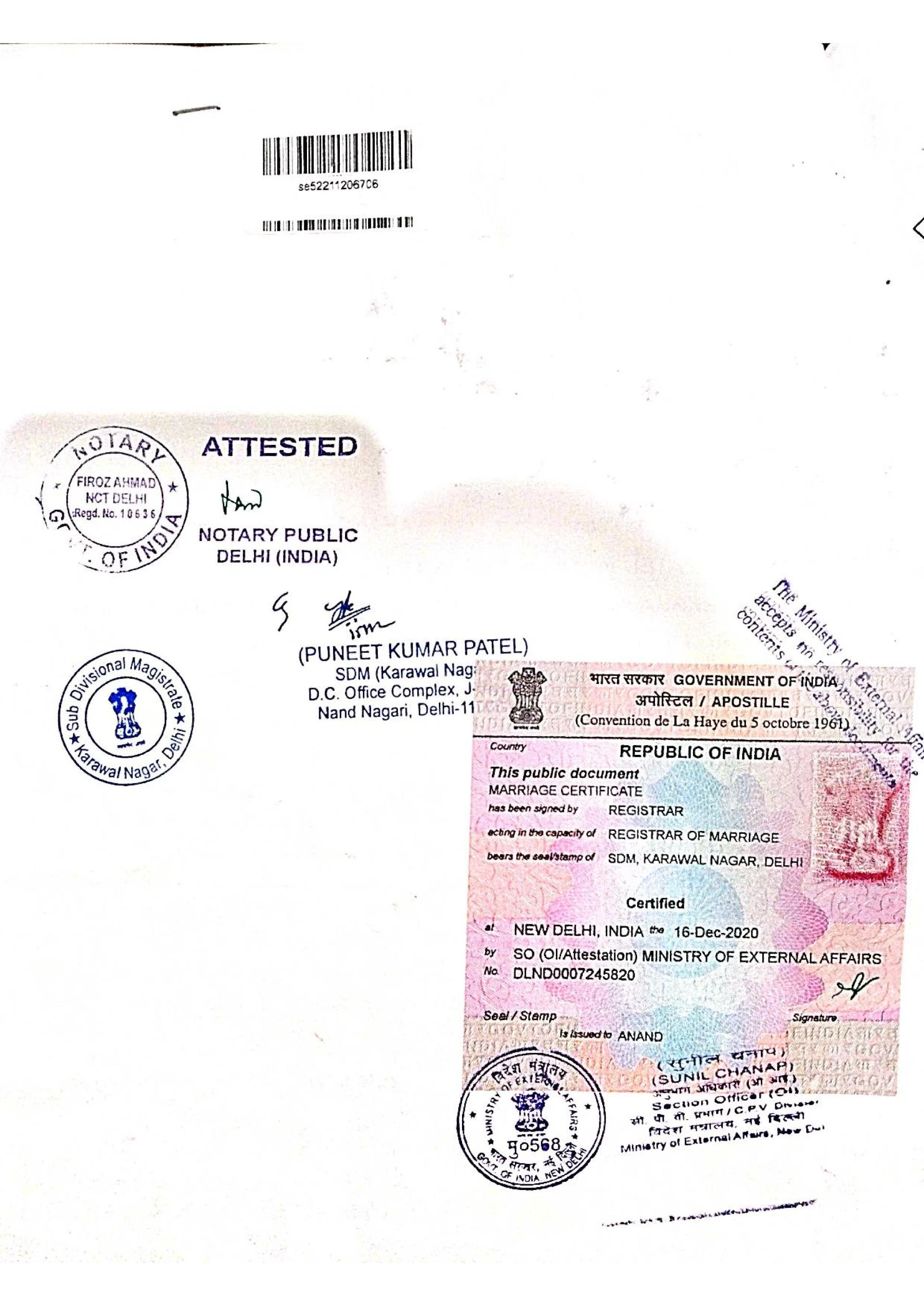 Qatar embassy Attestation in chennai