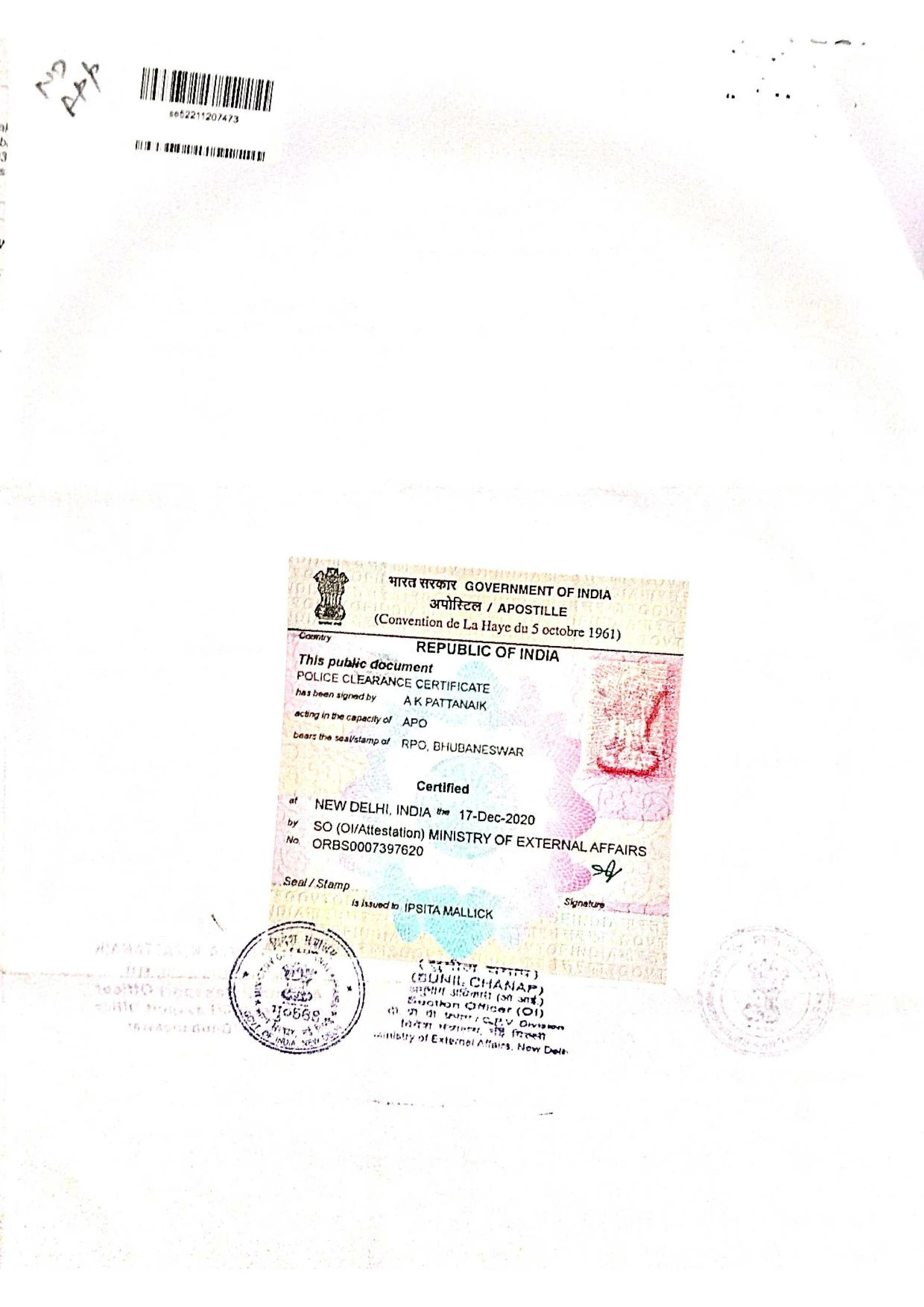 Commercial Document Attestation
