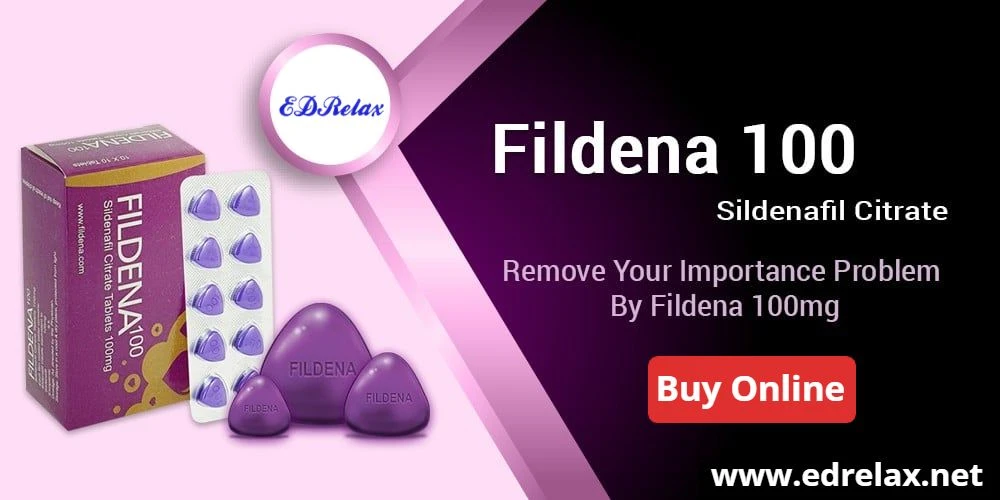 Fildena 100 mg purple pill to improve your sexual life