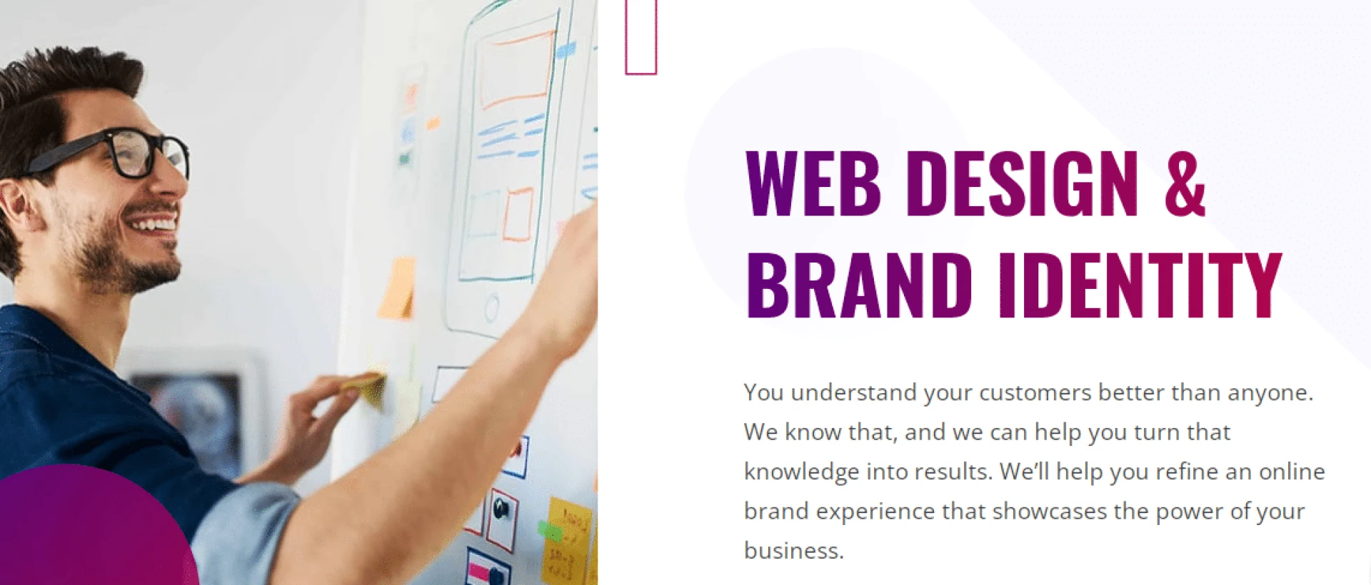 Full service, creative web design company!