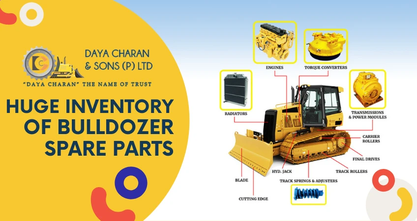 Huge Inventory of Bulldozer Spare Parts