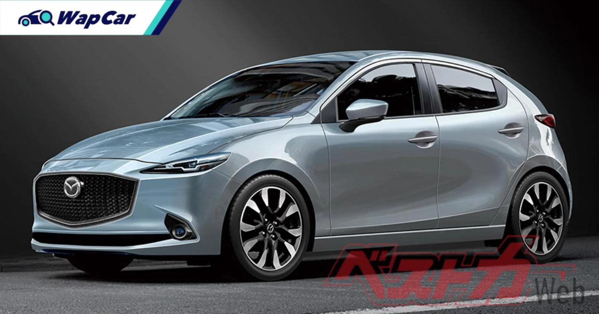 The new 2021 Mazda 2 will become a mini Mazda 3? Won't be powered by the TNGA Yaris