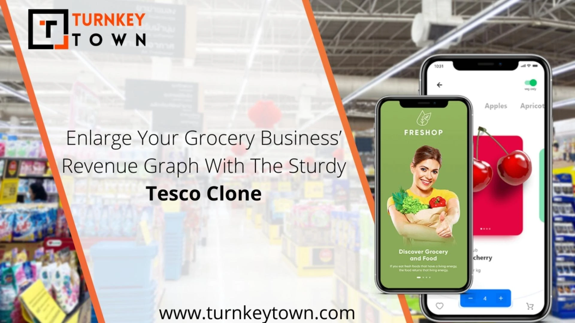 Develop an exemplary on-demand grocery delivery app like Tesco