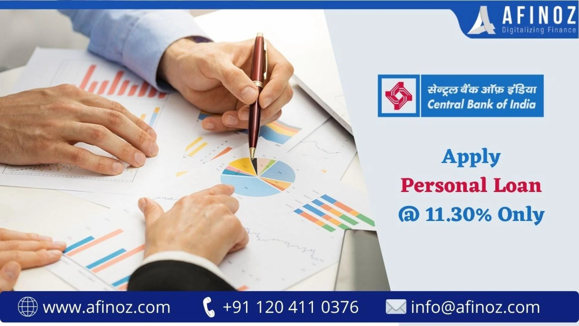 Apply Central Bank of India Personal Loan @ 11.30% Only