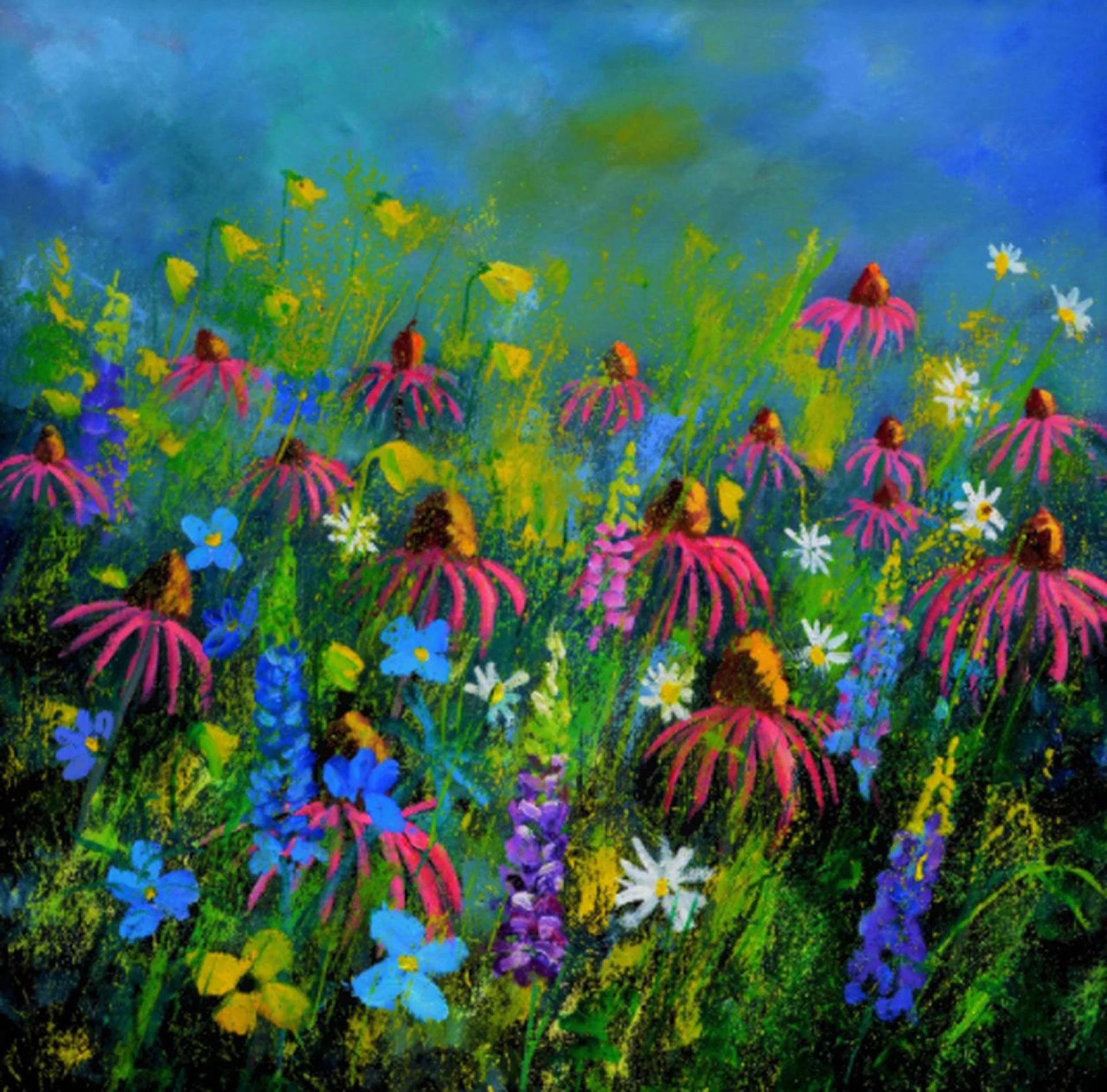 Flower Painting -Catch the pleasant emotions With These Exquisite Beauties