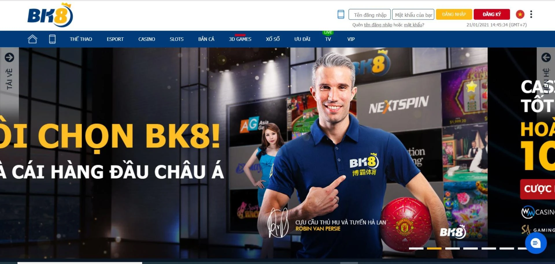 Review chi tiết nhà cái BK8 mới nhất
