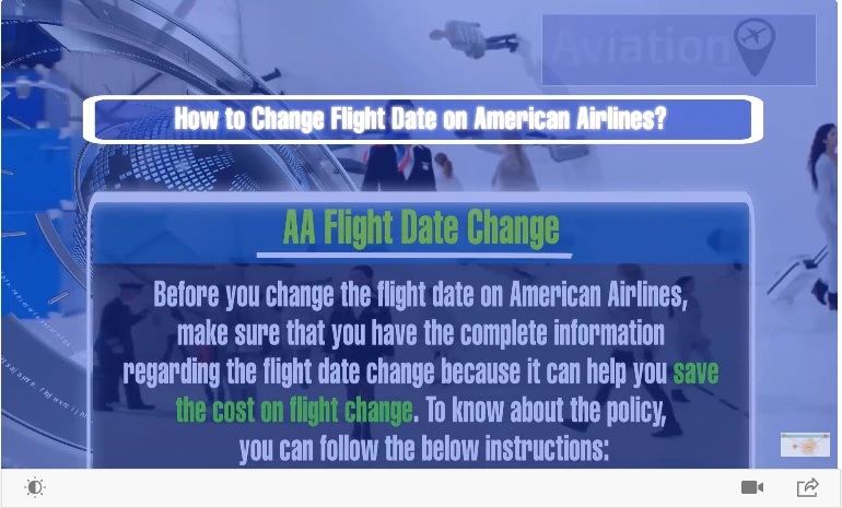 How to Change Flight Date on American Airlines