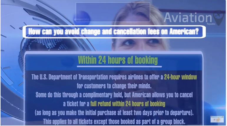 American Airlines Cancellations Policy: How you can avoid fees