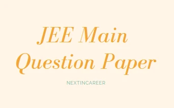JEE Main Question Papers 2021/Sample Pepars