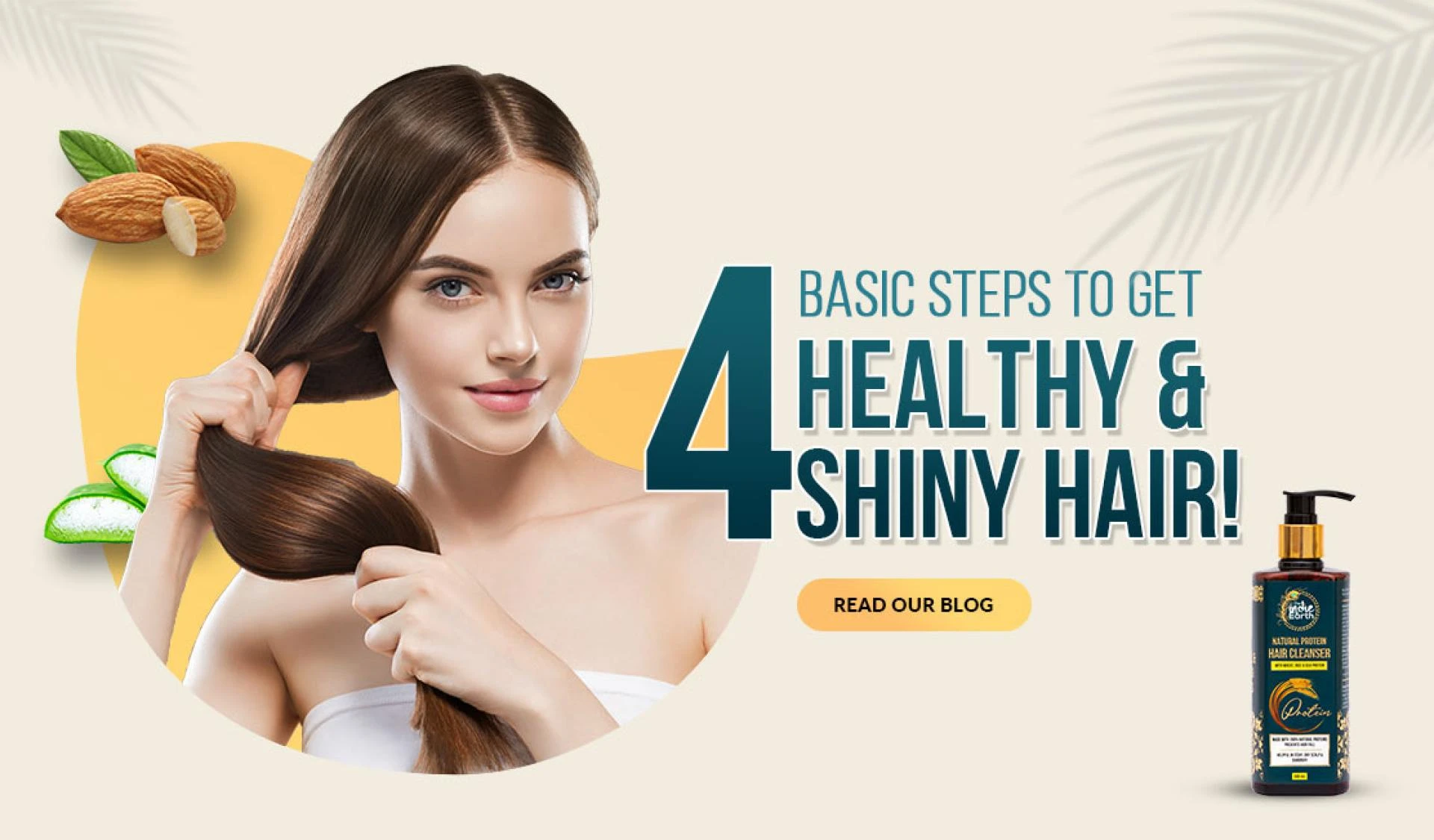 4 Basic Steps To Get Healthy And Shiny Hair!